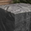 vidaXL Outdoor Furniture Cover Black 100 x 100 x 70 cm 600D