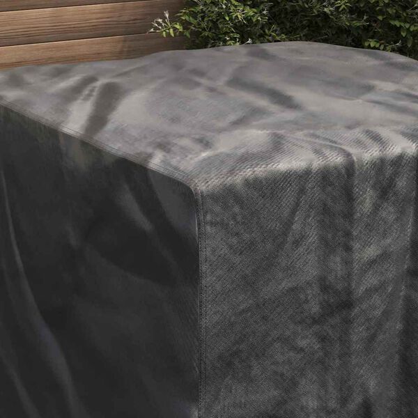 vidaXL Outdoor Furniture Cover Black 100 x 100 x 70 cm 600D