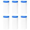 vidaXL Masking Film with Adhesive Tape 6 pcs Transparent and Blue