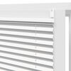 Plisse Blind 110x150cm White Pleated Blind