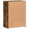 vidaXL File Cabinet Smoked Oak 60x32x77.5 cm Engineered Wood