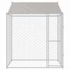 vidaXL Dog Cage 200 x 200 x 258 cm Steel and PE