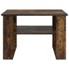 vidaXL Coffee Table Smoked Oak 64 x 54 x 44 cm Engineered Wood
