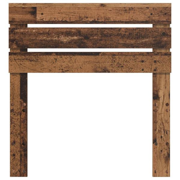 vidaXL Headboard with Headboard Old Wood 75 cm Engineered wood