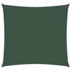 vidaXL Sunshade Sail Oxford Fabric Square 7x7 m Dark Green
