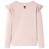 Kids' T-shirt with Long Sleeves Pink 140
