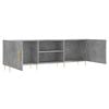 vidaXL TV Cabinet Concrete Grey 150x30x50 cm Engineered Wood