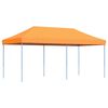 vidaXL Foldable Party Tent Pop-Up Orange 580x292x315 cm