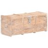 vidaXL Storage Chest 90x40x40 cm Solid Acacia Wood