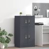 vidaXL Storage Cabinet Anthracite 60 x 40 x 40 cm Steel