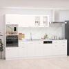 vidaXL 7 Piece Kitchen Cabinet Set Lyon White Engineered Wood