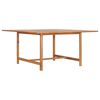 vidaXL Dining Table | Square | Traditional