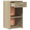 vidaXL Bedside Cabinets 2 pcs Sonoma Oak 35x34x65 cm Engineered Wood