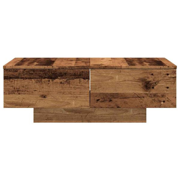 vidaXL Coffee Table Old Wood 90x60x31 cm Engineered Wood