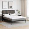vidaXL Mattress Topper White 140 x 190 x 7 cm Jaquard Fabric