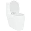 vidaXL Quick Release Toilet suitable for Seat White