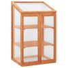 vidaXL Greenhouse 60x45x100 cm Firwood