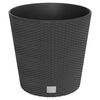 vidaXL Planter with Removable Inner Anthracite 35 / 37.5 L PP Rattan