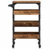 vidaXL Kitchen Trolley Old Wood 53 x 20 x 76 cm Engineered Wood