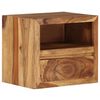 vidaXL Bedside Table Solid Acacia Wood 40x30x35 cm