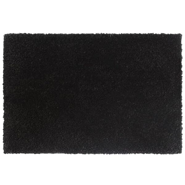 vidaXL Door Mats 5 pcs Black 40x60 cm Tufted Coir