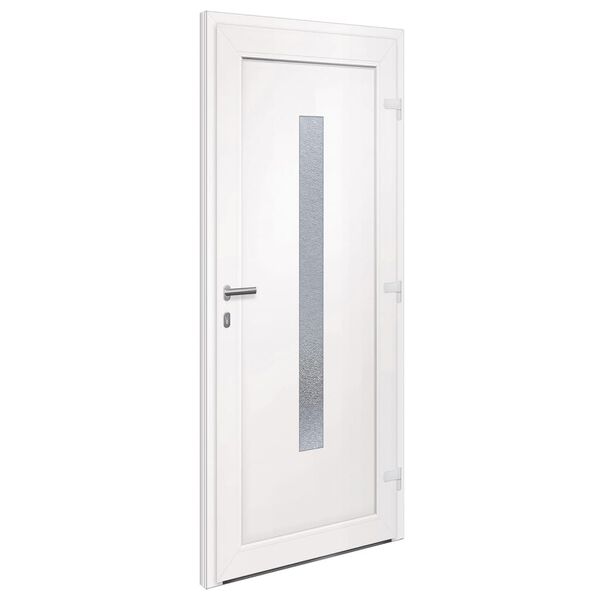 vidaXL Front Door Anthracite 88x200 cm PVC