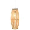 vidaXL Pendant Lamp Willow 40 W 21x50 cm Oval E27