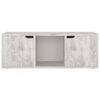 vidaXLTV Cabinet Concrete 88.5x27.5x30.5 cm Engineered Wood