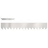 vidaXL Lawn Edging 20 pcs 100 x 0.05 x 15 cm Stainless Steel Silver