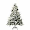 vidaXL Artificial Pre-lit Christmas Tree with Ball Set Green 240 cm