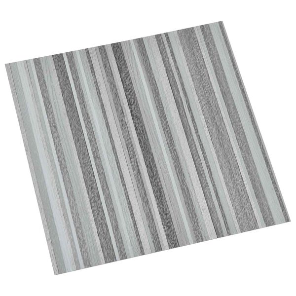 vidaXL Flooring Planks 55 pcs Light Grey 5.11 m&sup2; PVC