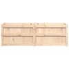 vidaXL Garden Planter 150x50x50 cm Solid Wood Pine