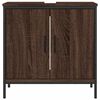 vidaXL Bathroom Sink Cabinet Brown Oak 60x30x60 cm Engineered Wood