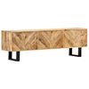 vidaXL TV Cabinet 140x30x45 cm Solid Mango Wood