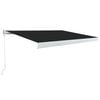 vidaXL Manual Cassette Awning 450x300 cm Anthracite