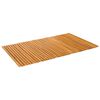 vidaXL Bath Mat Natural 100 x 60 cm Solid Acacia Wood