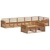 vidaXL Outdoor Sofa Set 8 pcs Natural