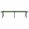 vidaXL Folding Camping Bed Manual Green 193 x 69 x 45 cm Oxford fabric