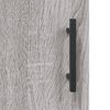 vidaXL Wall Cabinet Grey Sonoma 60x31x60 cm Engineered Wood