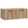 vidaXL Wall-Mounted TV Cabinet 78.5 x 41 x 30 cm Artisan Oak
