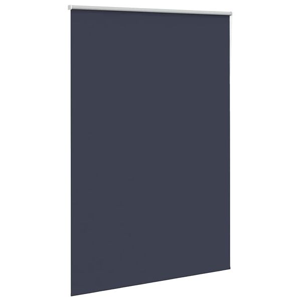 vidaXL Roller Blind Blackout Marine 150x210 cm Fabric Width 146.6 cm Polyester
