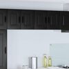 vidaXL Kitchen Cabinet Kalmar Black 60 x 31 x 40 cm Engineered Wood