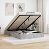 vidaXL Ottoman Bed Frame Concrete Grey 150 x 200 cm Engineered Wood