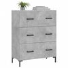 vidaXL Sideboard Concrete Grey 69.5x34x90 cm Engineered Wood