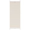 Plisse Blind 60x125cm Creme