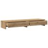 vidaXL Monitor Stand with Drawers Artisian Oak 100x27x15 cm Engineered Wood