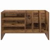 vidaXL Record Cabinet Old Wood 78.5 x 35 x 45 cm Engineered Wood