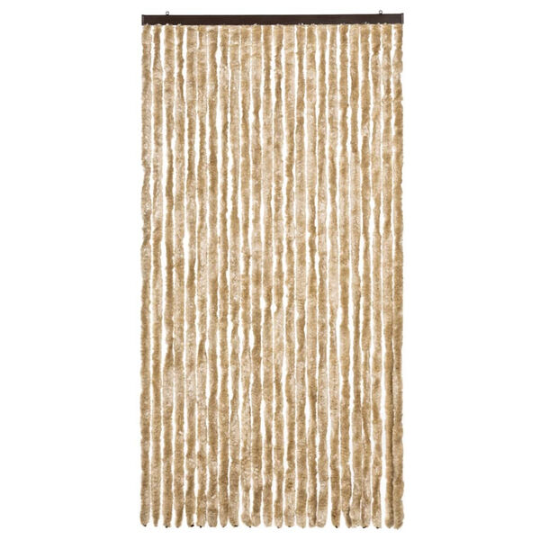 vidaXL Insect Curtain Beige 100x220 cm Chenille