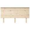 vidaXL Bed Headboard 154x6x82.5 cm Solid Wood Pine