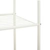 vidaXL Clothes Rack with Shelf with Wheel White 80 x 53 x 156 cm
